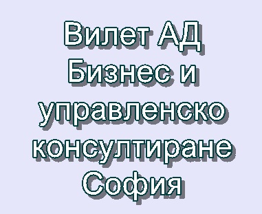 Image for Вилет АД - Бизнес и управленско консултиране, София